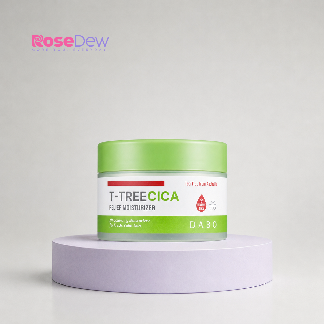 Dabo T-Tree Cica Relief Moisturizer Cream 50ml Dabo T-Tree Cica Relief Moisturizer Cream 50ml
